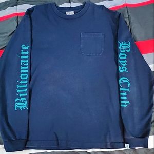 Billionaire Boys Club XL Authentic Navy Long Sleeve Shirt - Pharrel Williams/BBC
